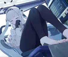 [블루아카] ?? : : 세...센세....?! 핫! 흐-응!