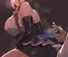 @) 모닝 끈적 출렁 복어 치유키 (후방)