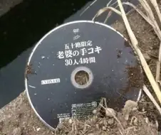 강변에 버려져있는 수상한 물건