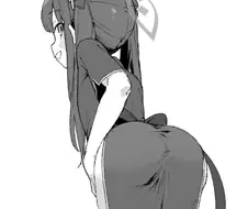 블루아카) 몸은 작아져도 테크닉은 그대로!