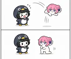 도로롱 너 설 수 있었어?