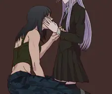 침대에서 격렬할 것 같은 백합커플.manga