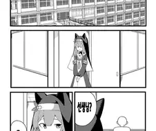 블루아카) 아침 기도하는 선생님을 본 마리 manhwa