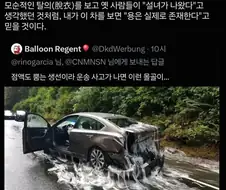 꼼장어 운반 차량 사고