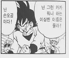 드래곤볼) 카카로트란 이름을 받아들인 오공