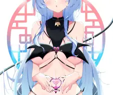 원신)조금 노출있는 야자염소