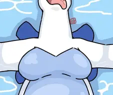 무방비한 루기아 한장