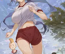 저런 족쇄를 달고 이정도 달리기 실력을?!