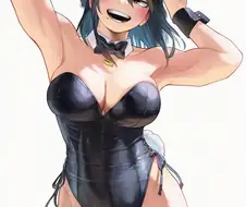 근육 바니걸