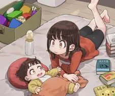 잘 먹는 언니.Manhwa