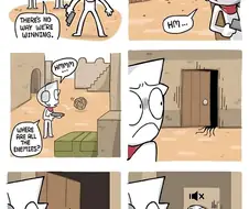 멀티 게임 하는게 보이스채팅 안하는 사람이 들어온 만화.JPG