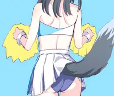 블루아카)치비키 기승위 움직이는 야짤 기원 1일차