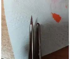 도색용 붓을 12년동안 쓰면 벌어지는 일