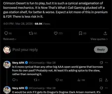 라리안 스튜디오 퍼블리싱 디렉터의 붉은사막 평가