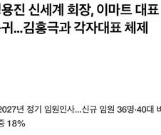 정용진, 이마트 대표로 복귀.jpg