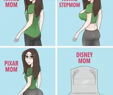 매체별 엄마 이미지