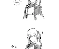 [소녀전선] AK-12와 마일리.manwha
