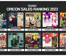 2023년 일본 만화 판매량 TOP 10