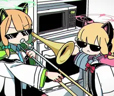 블루아카) 유우카(엄마)만 집에 없으면….