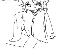 싸가지 없는 엘프에게 고백하는 만화!!!.manwha