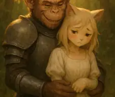 원숭이 아저씨 여기 안전한 길 맞아?