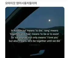 외국에서 440만 조회수찍은 한국어 짤.