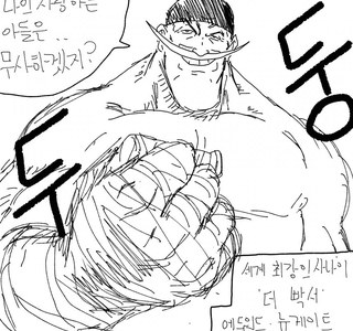 원피스)흰수염이 복서로 클래스 체인지 하는 만화.manwha