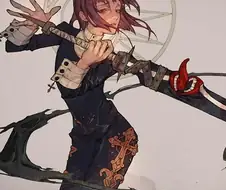 중2병이 느껴지는 마검사 일러스트.manga