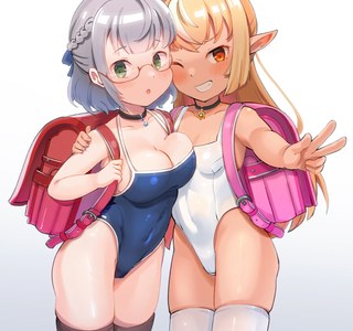 버튜버) 로리 수영복 노에 후레