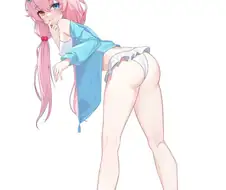 (블루아카,후방)으헤~이런 아저씨 몸매보고 꼴리면 사형이라구~?