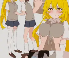 (어과초)대충 미사카가 식봉이 가슴 만져보는.manga