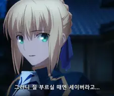 fate)세이버와 키리츠구 관계 밈과 실제