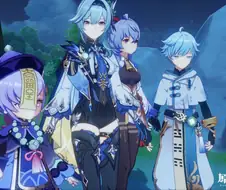 [원신] 유라가 생각보다 길쭉해서 놀랐음