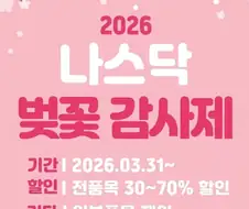 나스닥 감사제 세일중