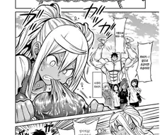 잘생긴 아저씨 이겨먹으려는 여고생 만화