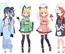 블루아카) 여름축제 게임 개발부