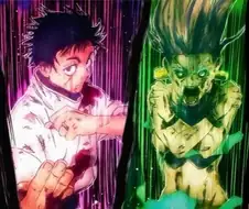 "영역전개!" "영역전개!" "영역전개!"