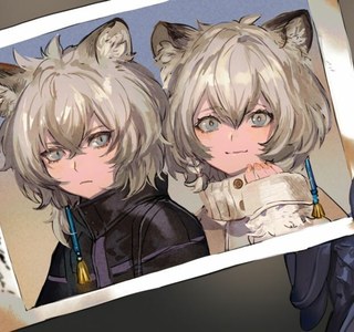 명일) 눈표범 남매 만화