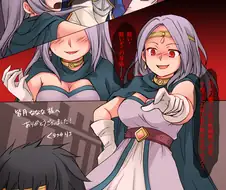 용사의 동료 여마법사가 악령에게 빙의당한 만화.manwha