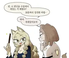 TS마법 배우는 만화