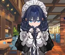 버튜버) 메이드 크로니 볼때마다 인지부조화가 온다