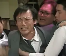짤방으로도 많이 쓰였던 야인시대 장면