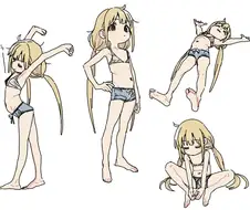 @) 오빠는 끝 작화 감독이 그린 안즈 짤