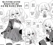 메스가키처럼 보이는 마망가키.manhwa