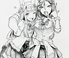 말딸, 핫산)갸루 그루브와 갸루 스즈카.manhwa