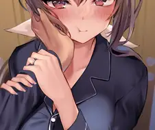 [말딸] 아야베의 뺨을 쓰담쓰담하는 트레이너