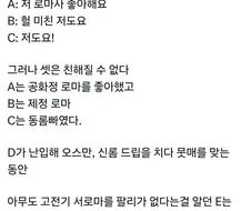 "로마사 좋아해요"