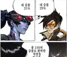 옵치) "내 승률 26% 네 승률 24%"