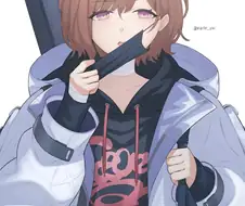 블루아카)@)마도카의 미사키 코스프레