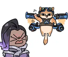 오버워치 제트팩 캣 만화.manwha
